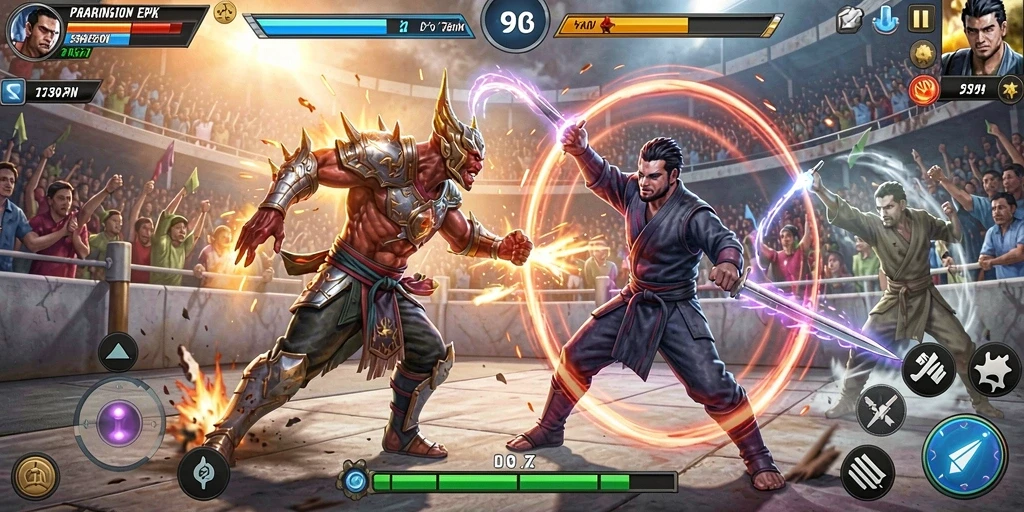 Tampilan gameplay <strong>9939</strong> dengan aksi pertarungan yang mendebarkan.