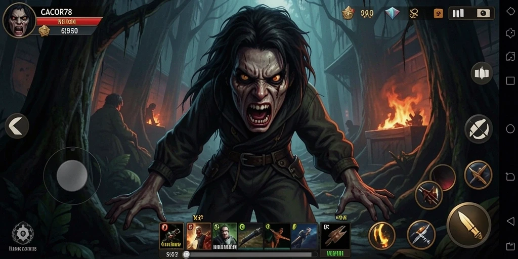 Gameplay menegangkan CACOR78 dengan atmosfer Horror yang mencekam.