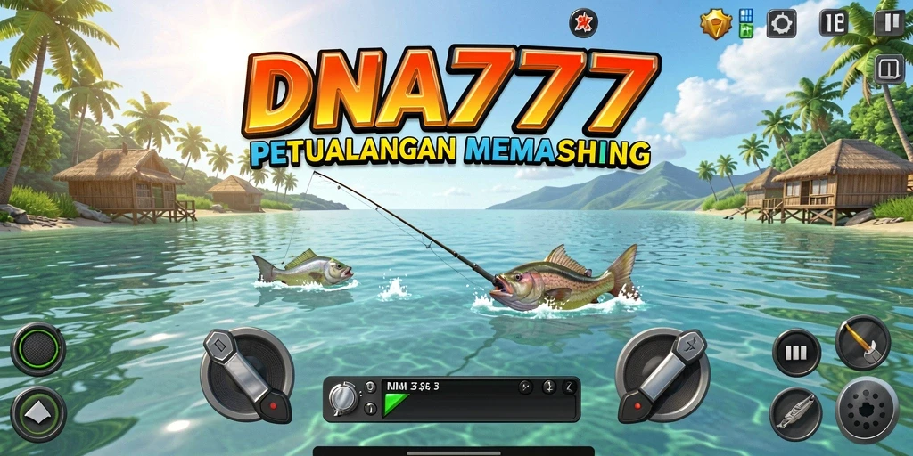 Gameplay seru di dunia memancing yang menantang.