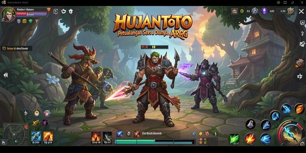 Gameplay seru dan grafis menakjubkan dari HUJANTOTO.