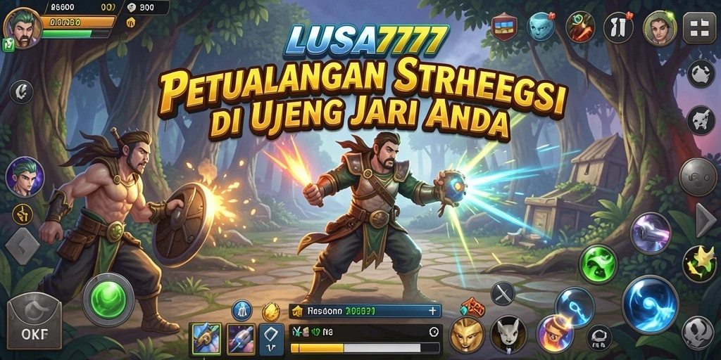 Tampilan gameplay LUSA777 yang seru dan strategis.