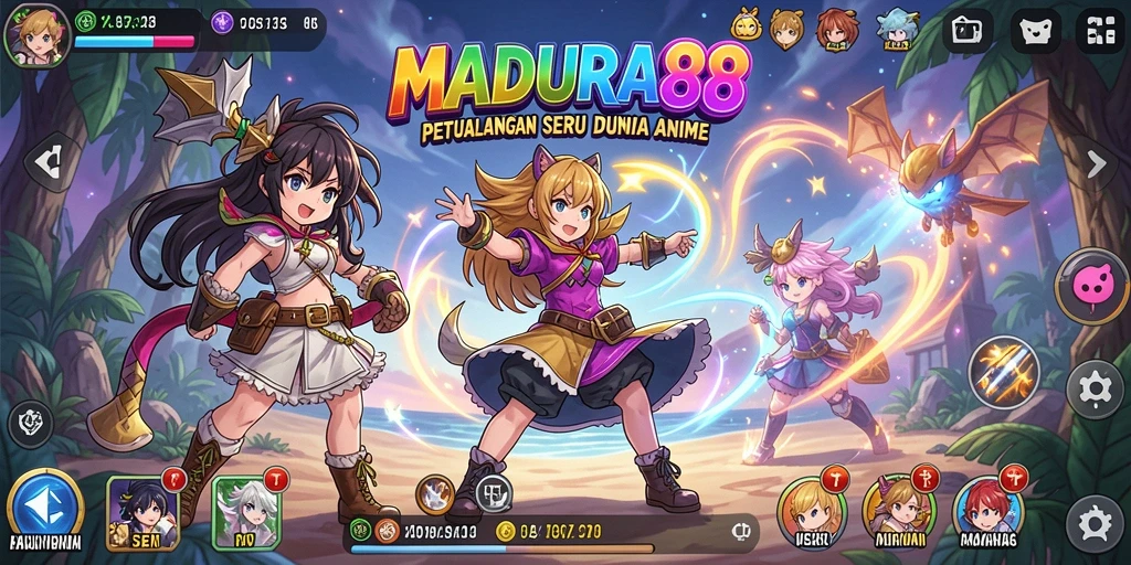 Tampilan permainan MADURA88 yang menakjubkan dan penuh aksi.