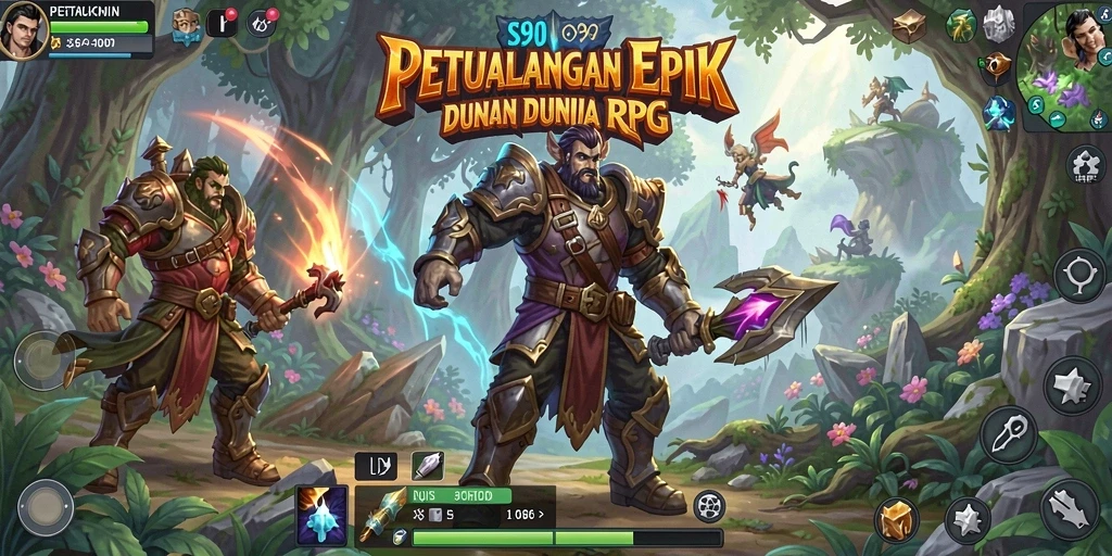 Gameplay RPG S80 menghadirkan aksi epik dan petualangan mendebarkan.
