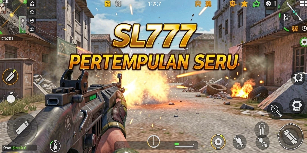 Tangkapan layar gameplay SL777 yang menunjukkan aksi pertempuran mendebarkan.